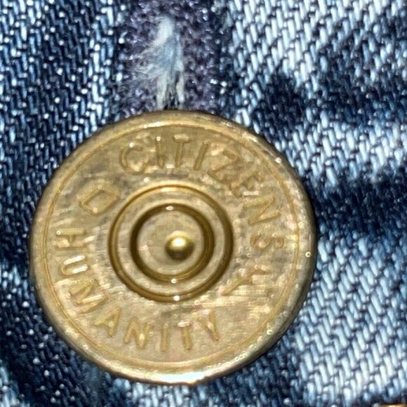 Vintage Y2K CofH CITIZENS OF HUMANITY SID BLUE JEANS - Made in USA -Size W31 L32 - Picture 8 of 16
